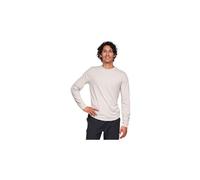 Maillot manches longues hoka essential beige homme