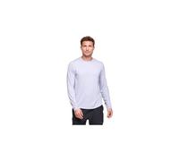Maillot manches longues hoka essential gris homme