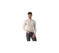 Maillot Castelli Espresso Thermal manches longues beige argile - M