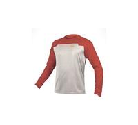 Maillot manches longues homme endura mt500 burner gris rouge