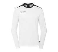 Kempa Mixte Emotion 27 À Manches Longues Sweatshirt, Blanc/Noir, XXL EU
