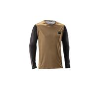 Maillot manches longues leatt gravity 2 0 marron homme