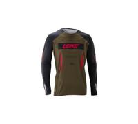 Leatt Maillot Gravity VTT 5.0 brun/noir