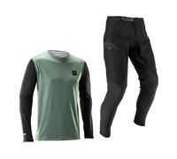 Leatt T-shirt manches longues Gravity 1.0 – Vert (Mist Green) Homme XL