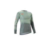 Maillot manches longues leatt trail 3 0 vert femme
