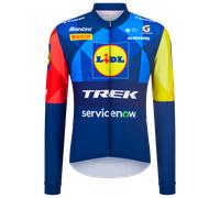 Santini Lidl Trek 2026 Long Sleeve Jersey Bleu 3XL Homme