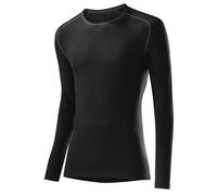 Loeffler Transtex Warm Black Long Sleeve Base Layer Noir 44 Homme