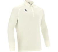 Maillot manches longues Macron Hutton Blanc L Male