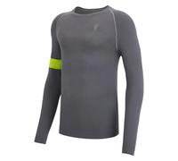 Maillot manches longues Macron Run Dawson Gris 2XL
