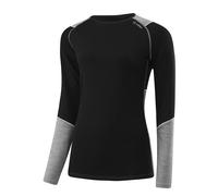 Loeffler Transtex® Merino Long Sleeve Base Layer Noir 44 Femme