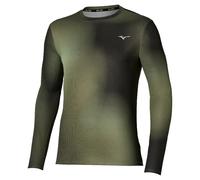 Mizuno Maillot manches longues Core Graphic Vert M Homme