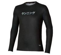Mizuno T-shirt manches longues Core Graphic Noir S Homme