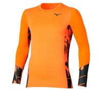 Mizuno Virtual Body G5 Long Sleeve Base Layer Orange M Homme