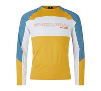 Maillot Manches Longues Mtb Mt500 Burner Lite L/S Jaune/Bleu Endura Cyclisme