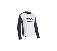Maillot manches longues northwave edge gris noir