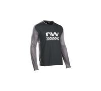 Maillot manches longues northwave edge noir gris