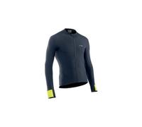 Maillot manches longues northwave fahrenheit noir jaune fluo
