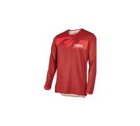 Maillot manches longues o neal element hybrid rouge