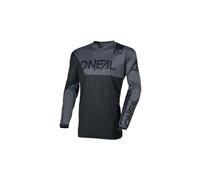 Maillot manches longues o neal element racewear gris noir enfant