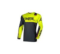 Maillot manches longues o neal element racewear noir jaune