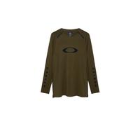 Maillot manches longues oakley maven scrub elite vert homme