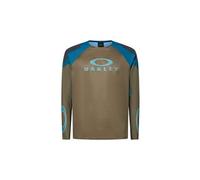 Oakley Maillot Seeker Edge LS bleue/vert