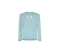Maillot manches longues oakley seeker flow bleu