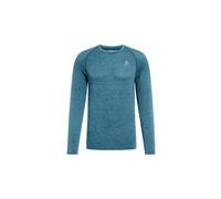 Odlo Crew Essential Seamless Long Sleeve T-shirt Bleu XL Homme