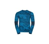 Maillot manches longues odlo whistler eco bleu