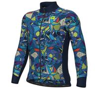 Maillot manches longues Over bleu