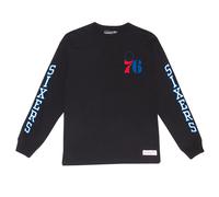 Maillot manches longues Philadelphia 76ers iconic Noir L