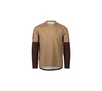 Maillot manches longues poc essential mtb jasper marron