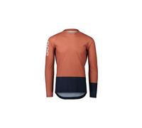 Maillot manches longues poc mtb pure rose bleu marine