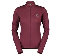 Maillot manches longues pour dames Gravel Warm Merino bordeaux S