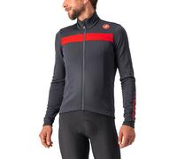 CASTELLI 4518511-030 Puro 3 Jersey FZ Sweatshirt Homme Dark Gray/Red Reflex Taille XXL