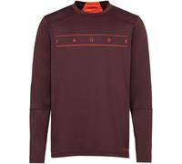 Vaude Bike Qimsa Long Sleeve T-shirt Violet M Homme Dark Oak Uni