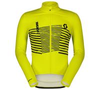 Maillot manches longues RC Team Warm Graphics jaune