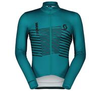Maillot manches longues RC Team Warm Graphics petrol