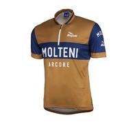 Maillot manches longues Rogelli Molteni Marron 2XL