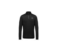 Maillot manches longues running gore wear thermal 1 4 zip noir