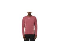 Salomon - T-shirt à manches longues ultraléger - Sense Aero LS Tee GFX M Nocturne/Whisper White pour Homme - Taille M - Bordeaux Bordeaux M
