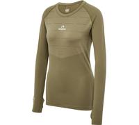 Maillot manches longues sans couture femme Newline Pace Marron XL