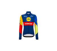 Maillot manches longues santini x lidl trek bleu