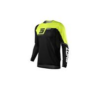 Maillot manches longues shot rogue revolt noir jaune