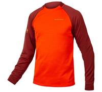 Maillot manches longues Singletrack Fleece rouge