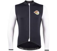 Maillot manches longues Supercorsa noir/blanc 2XL