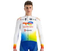 Maillot manches longues TEAM TOTALENERGIES Pro Race 2023 blanc