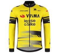 Maillot manches longues TEAM VISMA LEASE A BIKE 2025 jaune/noir XL