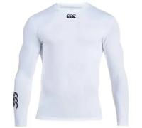 Canterbury Baselayer Thermoreg Haut de Compression Manches Longues Homme Blanc FR : 2XL (Taille Fabricant : 2XL)