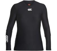 Canterbury Baselayer Thermoreg Haut de Compression Manches Longues Femme Noir FR : L (Taille Fabricant : L)